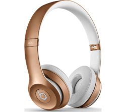 BEATS  Solo 2 Wireless Bluetooth Headphones - Gold